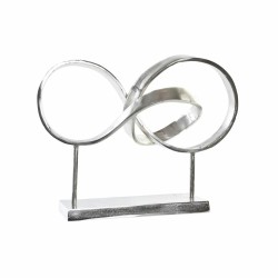 Figurine Décorative DKD Home Decor Argenté Aluminium (42 x 18 x 33 cm)