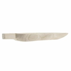 Centre de Table DKD Home Decor 48,5 x 21 x 5 cm Naturel Marron Boho Feuille d'une plante