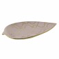 Centre de Table DKD Home Decor 27,5 x 16 x 3 cm Rose Doré Oriental Chrome Feuille d'une plante Centre de Table DKD Home Decor 27,5 x 16 x 3 cm Rose Doré Oriental Chrome Feuille d'une plante
