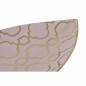 Centre de Table DKD Home Decor 27,5 x 16 x 3 cm Rose Doré Oriental Chrome Feuille d'une plante Centre de Table DKD Home Decor 27,5 x 16 x 3 cm Rose Doré Oriental Chrome Feuille d'une plante