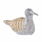 Figurine Décorative DKD Home Decor 23 x 9 x 26,7 cm Naturel Gris Oiseau méditerranéen Figurine Décorative DKD Home Decor 23 x 9 x 26,7 cm Naturel Gris Oiseau méditerranéen