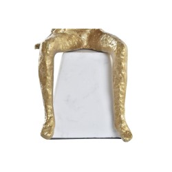 Figurine Décorative DKD Home Decor Argenté Noir Blanc Homme Marbre Fer Moderne (11 x 12 x 28 cm) (2 Unités)