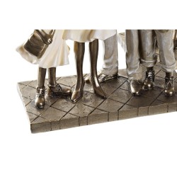 Figurine Décorative DKD Home Decor Doré Résine Moderne Famille (17,5 x 8,5 x 26 cm) (2 Unités)