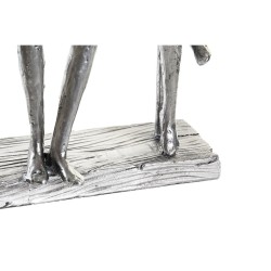 Figurine Décorative DKD Home Decor Doré Cuivre Résine Musicien Moderne (18 x 8 x 21 cm) (2 Unités)