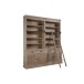 BIBLIOTHEQUE+ECHELLE BS GREY W