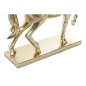 Figurine Décorative DKD Home Decor Cheval Argenté Doré Résine (34 x 9,5 x 33,5 cm) (2 Unités) Figurine Décorative DKD Home Decor Cheval Argenté Doré Résine (34 x 9,5 x 33,5 cm) (2 Unités)