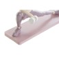 Figurine Décorative DKD Home Decor 20 x 8 x 16,5 cm Scandi Rose Yoga