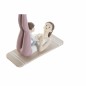 Figurine Décorative DKD Home Decor 15,5 x 6,5 x 17 cm Scandi Rose Yoga