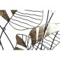 Décoration murale DKD Home Decor Noir Doré Métal Feuille d'une plante (77 x 2,5 x 103 cm) Décoration murale DKD Home Decor Noir Doré Métal Feuille d'une plante (77 x 2,5 x 103 cm)