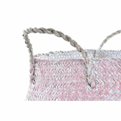 Panier DKD Home Decor Fibre naturelle 25 x 25 x 25 cm méditerranéen