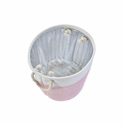 Set de basket DKD Home Decor Polyester (2 Unités) (40 x 40 x 49 cm)