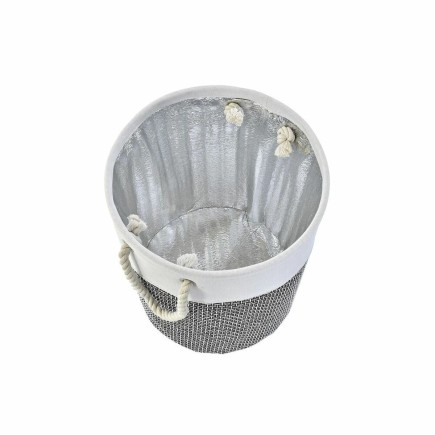 Set de basket DKD Home Decor Polyester (2 Unités) (40 x 40 x 49 cm)