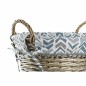 Panier DKD Home Decor Polyester osier (44 x 44 x 42 cm)