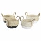 Set de basket DKD Home Decor Fibre (33 x 33 x 20 cm) (2 Unités)