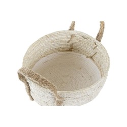 Set de basket DKD Home Decor Fibre (33 x 33 x 20 cm) (2 Unités)