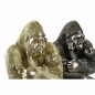 Figurine Décorative DKD Home Decor Argenté Doré Résine Gorille (22 x 23,5 x 31 cm) (2 Unités) Figurine Décorative DKD Home Decor Argenté Doré Résine Gorille (22 x 23,5 x 31 cm) (2 Unités)