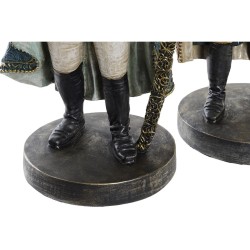 Figurine Décorative DKD Home Decor Marron Résine Multicouleur Gorille (14 x 12,5 x 31,5 cm) (2 Unités)