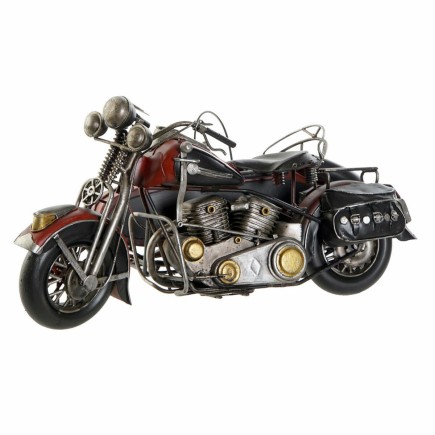 Véhicule DKD Home Decor Décoratif Moto Vintage (2 pcs) (36 x 24 x 20 cm)