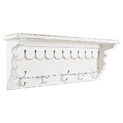 Patère Portemanteau Thyann Sapin Métal Romantique (80 x 18 x 30 cm)