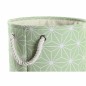 Set de basket DKD Home Decor Polyester EVA Géométrique (30 x 30 x 35 cm)
