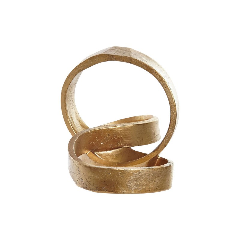Figurine Décorative DKD Home Decor Doré 24 x 16 x 18 cm Abstrait