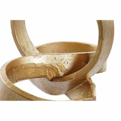 Figurine Décorative DKD Home Decor Doré 24 x 16 x 18 cm Abstrait