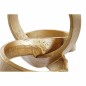 Figurine Décorative DKD Home Decor Doré 24 x 16 x 18 cm Abstrait