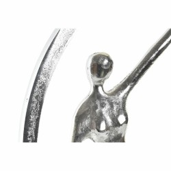 Figurine Décorative DKD Home Decor Argentée Aluminium Personnes (34 x 11 x 36 cm)