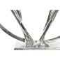 Figurine Décorative DKD Home Decor Argentée Aluminium Personnes (34 x 11 x 36 cm)