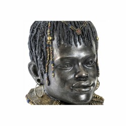 Figurine Décorative DKD Home Decor Africaine Résine (26 x 20 x 42 cm) (2 Unités)