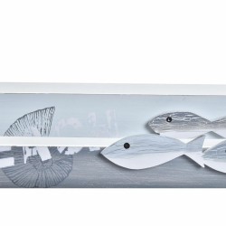 Set de boîtes décoratives DKD Home Decor Bois Spirales méditerranéen (42 x 29 x 12 cm)