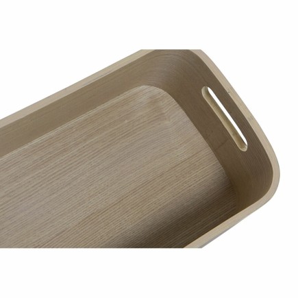 Set de boîtes décoratives DKD Home Decor Scandi Bois MDF (35,5 x 25 x 10 cm)