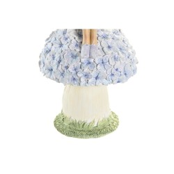 Figurine Décorative DKD Home Decor Bleu Rose Lila Résine Fée (9,5 x 8 x 17 cm) (3 Unités)