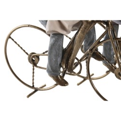 Figurine Décorative DKD Home Decor Résine Multicouleur Moderne Couple (24,5 x 10 x 25,5 cm) (2 Unités)