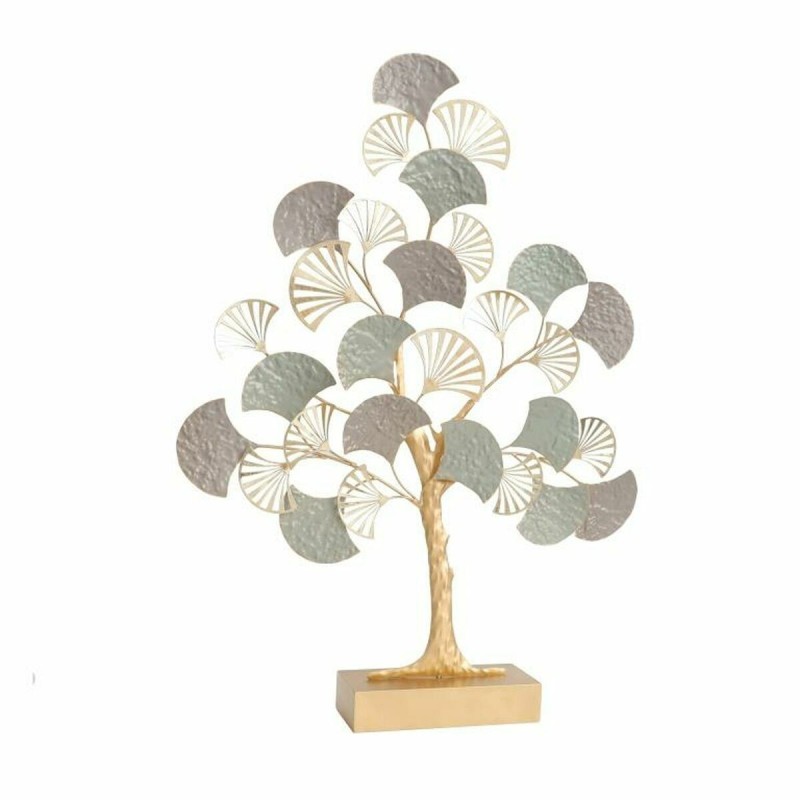 Figurine Décorative DKD Home Decor Arbre Doré Métal Multicouleur Moderne (64 x 11 x 87,6 cm) Figurine Décorative DKD Home Decor Arbre Doré Métal Multicouleur Moderne (64 x 11 x 87,6 cm)