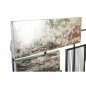 Décoration murale DKD Home Decor Abstrait Noir Doré Métal Moderne (89 x 4,5 x 97 cm)