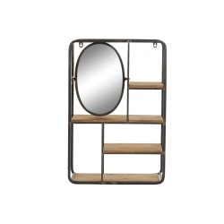 Étagère DKD Home Decor 39,5 x 13,5 x 60 cm Métal Bois MDF