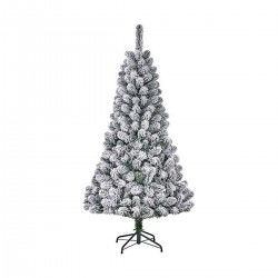 Sapin de Noël en pvc Blanc 86x86x155 cm