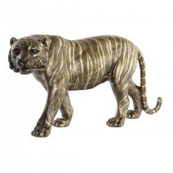 Figurine Décorative DKD Home Decor Tigre Doré Résine (53 x 13,5 x 23,5 cm)