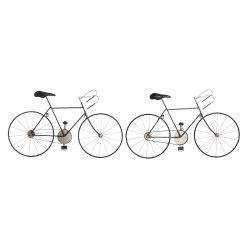 Figurine Décorative DKD Home Decor Bicyclette Métal (78 x 2,5 x 45 cm) (2 Unités)