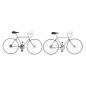 Figurine Décorative DKD Home Decor Bicyclette Métal (78 x 2,5 x 45 cm) (2 Unités)