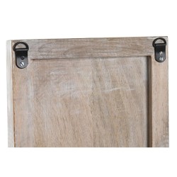 Decoración de Pared DKD Home Decor Espejo Árbol Blanco Madera MDF (45 x 2,5 x 65 cm)