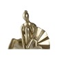 Figurine Décorative DKD Home Decor Doré Résine Moderne (17 x 23 x 14,5 cm) (2 Unités)