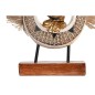 Figura Decorativa DKD Home Decor 18,5 x 5,6 x 30,5 cm Beige Azul Buda Oriental (2 Unidades) Figura Decorativa DKD Home Decor 18,5 x 5,6 x 30,5 cm Beige Azul Buda Oriental (2 Unidades)