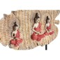 Figura Decorativa DKD Home Decor 38 x 6 x 29,5 cm Rojo Buda Verde Oriental (2 Unidades) Figura Decorativa DKD Home Decor 38 x 6 x 29,5 cm Rojo Buda Verde Oriental (2 Unidades)