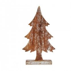 Sapin de Noël Marron 5 x 39 x 21 cm Argenté Bois