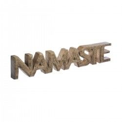 Figurine Décorative Atmosphera Namaste Bois de manguier (54 x 3,5 x 10 cm)
