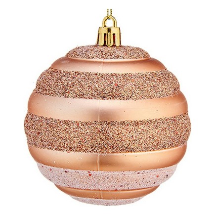 Boules de Noël Cuivre PVC