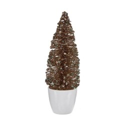 Árbol de Navidad Pequeño Menta Plástico Champagne 9 x 28 x 9 cm