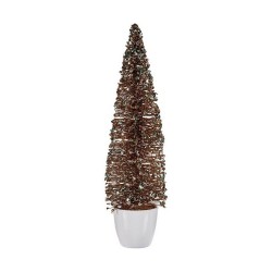 Sapin de Noël Grand 10 x 38 x 10 cm Menthe Plastique champagne